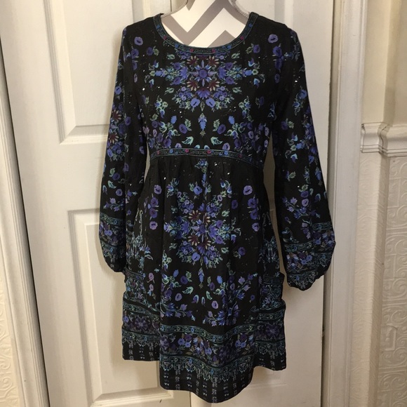 Free People Dresses & Skirts - Free People Russian Doll dress Size 6 Floral print